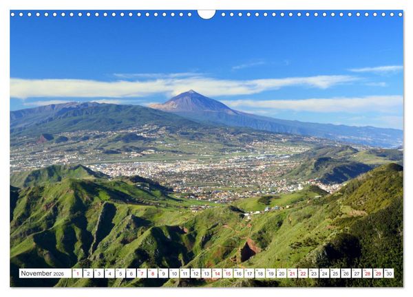 Produktbild: Teneriffa - Insel der Gl&uuml;ckseligen (Wandkalender 2026 DIN A3 quer), CALVENDO Monatskalender