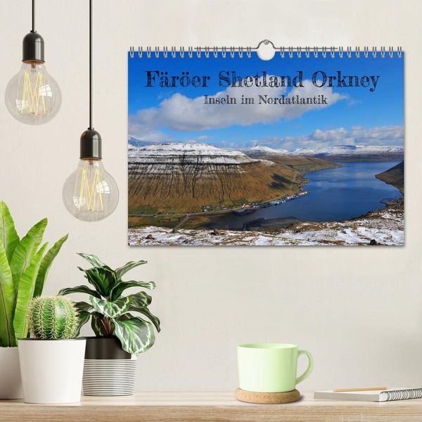 Produktbild: F&auml;r&ouml;er, Shetland, Orkney - Inseln im Nordatlantik (Wandkalender 2026 DIN A4 quer), CALVENDO Monatskalender