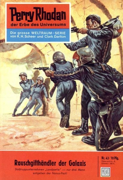 Produktbild: Perry Rhodan 43: Rauschgifth&auml;ndler der Galaxis