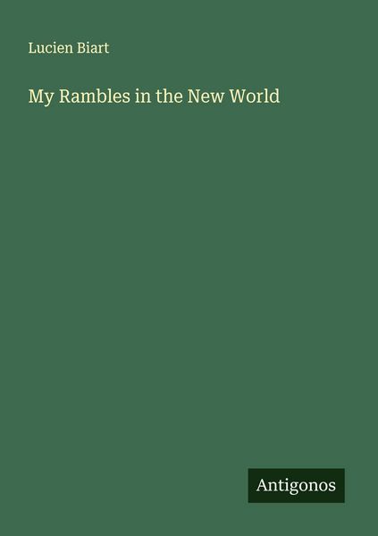 Produktbild: My Rambles in the New World