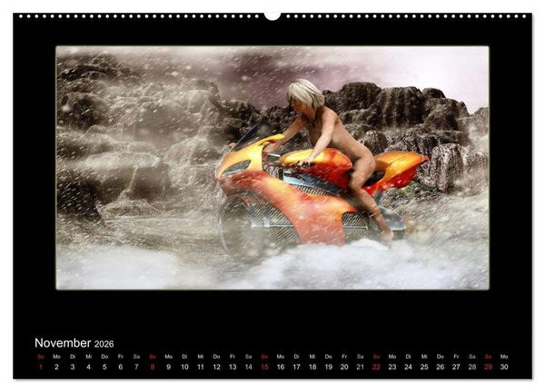 Produktbild: Digital Woman (hochwertiger Premium Wandkalender 2026 DIN A2 quer), Kunstdruck in Hochglanz