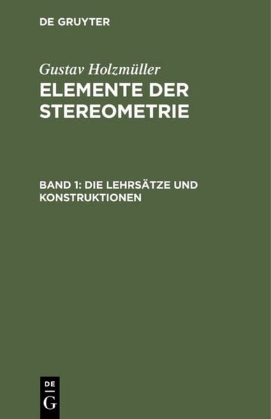 Produktbild: Die Lehrs&auml;tze und Konstruktionen