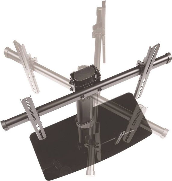 Produktbild: SpeaKa Professional SP-TT-05 TV-Standfu&szlig; 81,3 cm (32") - 139,7 cm (55") Neigbar, Schwenkbar, H&ouml;henverstellbar
