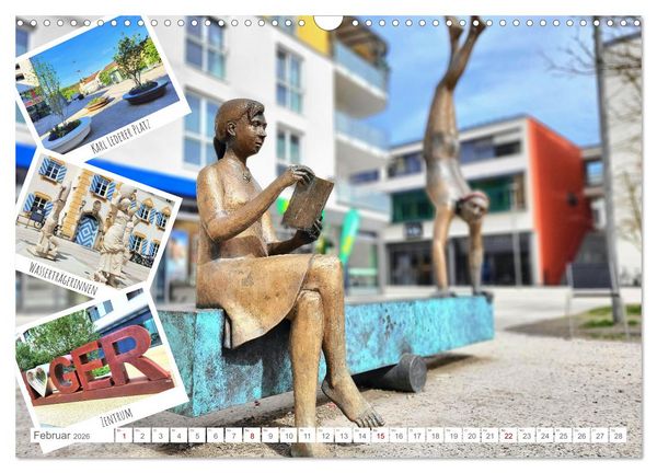 Produktbild: Mein Geretsried - Isarstadt im oberbayerischen Landkreis Bad T&ouml;lz-Wolfratshausen (Wandkalender 2026 DIN A3 quer), CALVENDO Monatskalender