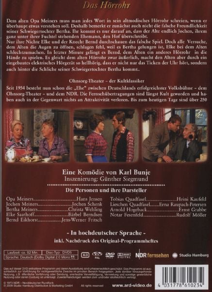 Produktbild: Ohnsorg Theater - Das H&ouml;rrohr