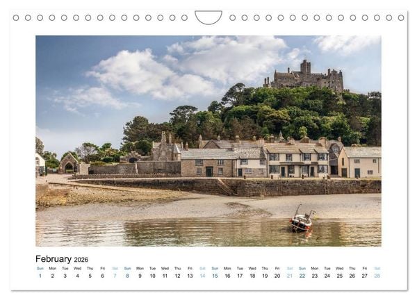 Produktbild: Cornwall - Between Land and Sea (Wall Calendar 2026 DIN A4 landscape), CALVENDO 12 Month Wall Calendar