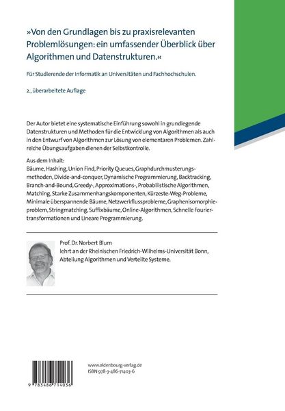 Produktbild: Algorithmen und Datenstrukturen