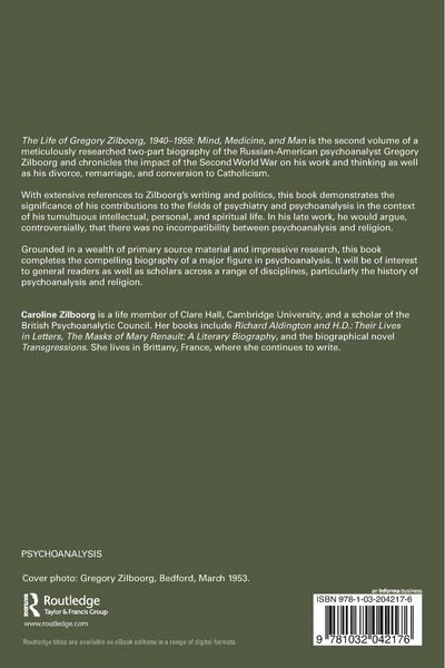 Produktbild: The Life of Gregory Zilboorg, 1940-1959