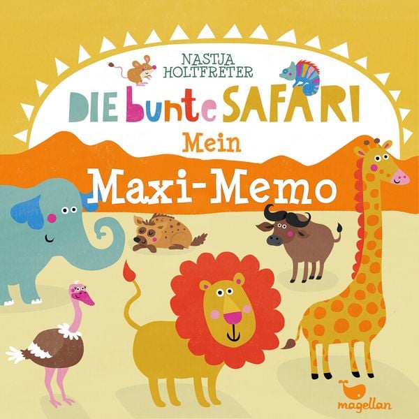 Produktbild: Die bunte Safari - Mein Maxi-Memo