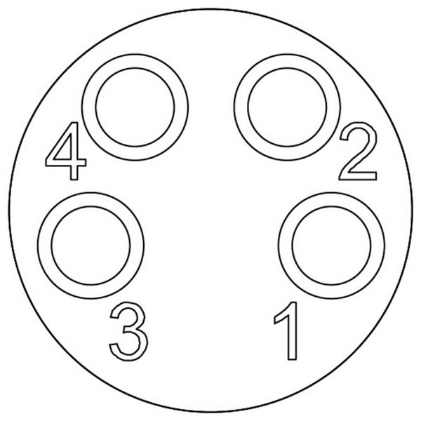Produktbild: TRU COMPONENTS TC-13751912 Anschlussleitung M8 x 1, M10 x 0.75 Buchse, gerade 0.2 m Polzahl Sensoren: 4 1 St.