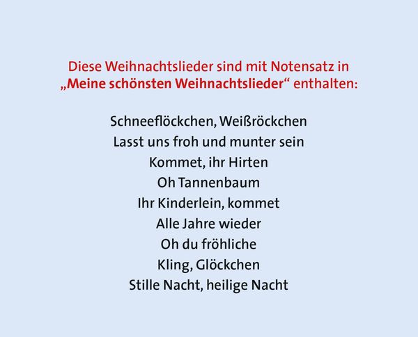 Produktbild: Meine schönsten Weihnachtslieder