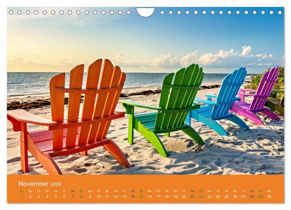 Produktbild: Ausblick aufs Meer - traumhafte Momente (Wandkalender 2026 DIN A4 quer), CALVENDO Monatskalender