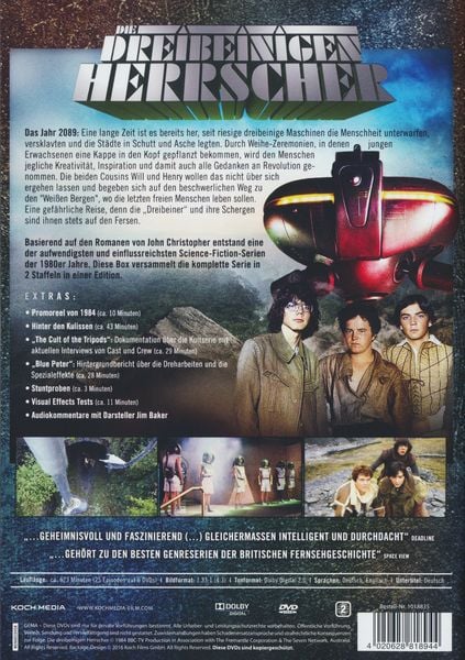 Produktbild: Die dreibeinigen Herrscher - Die komplette Serie [6 DVDs]