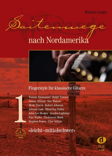Produktbild: Saitenwege nach Nordamerika, Band 1 - leicht bis mittelschwer
