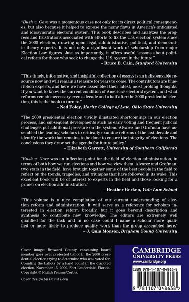 Produktbild: Election Administration in the United States