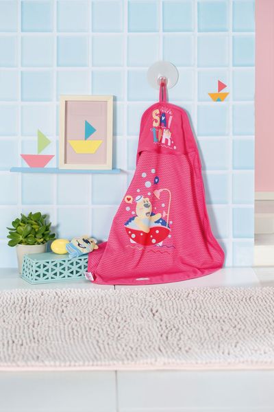 Zapf Creation - BABY born Bath Kapuzenhandtuch & Schwamm