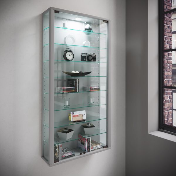 Produktbild: Wandvitrine H&auml;ngevitrine Glasvitrine Vitrosa Maxi