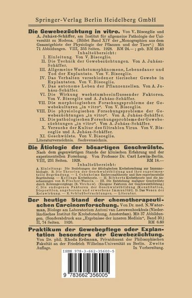 Produktbild: Mutationstheorie der Geschwulst-Entstehung