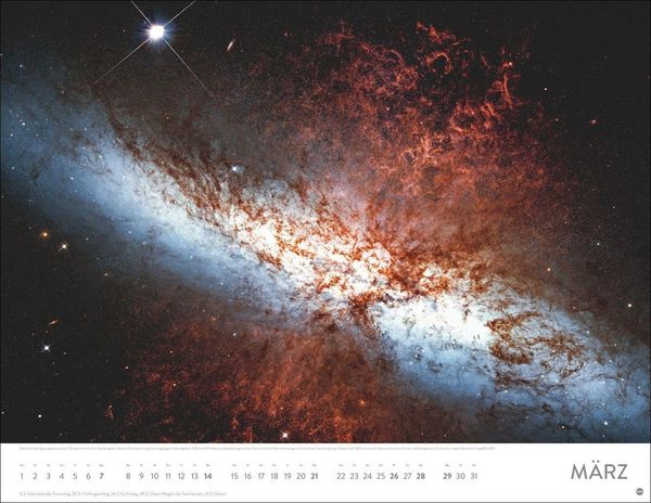 Produktbild: Das Universum Posterkalender 2027