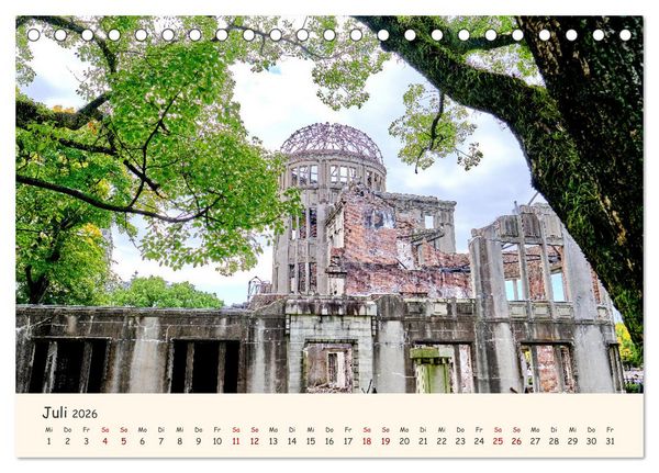 Produktbild: Japan - Traditon und Moderne (Tischkalender 2026 DIN A5 quer), CALVENDO Monatskalender