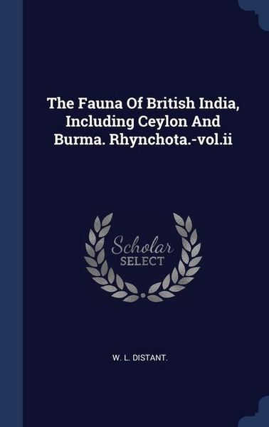 Produktbild: The Fauna Of British India, Including Ceylon And Burma. Rhynchota.-vol.ii