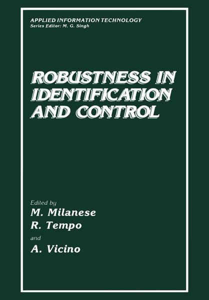 Produktbild: Robustness in Identification and Control