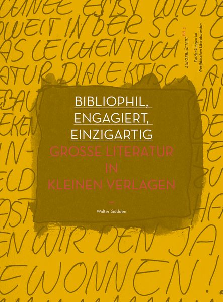 Produktbild: Bibliophil, engagiert, einzigartig