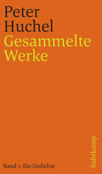 Gesammelte Werke in zwei Bänden, Taschenbuch von Peter Huchel, Suhrkamp, 9783518240618