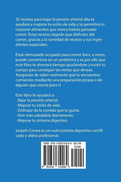 Produktbild: 35 Recetas para Bajar tu Presi&oacute;n Arterial