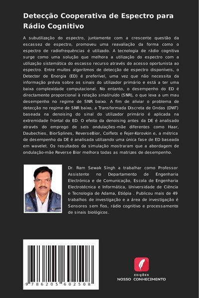 Produktbild: Detec&ccedil;&atilde;o Cooperativa de Espectro para R&aacute;dio Cognitivo