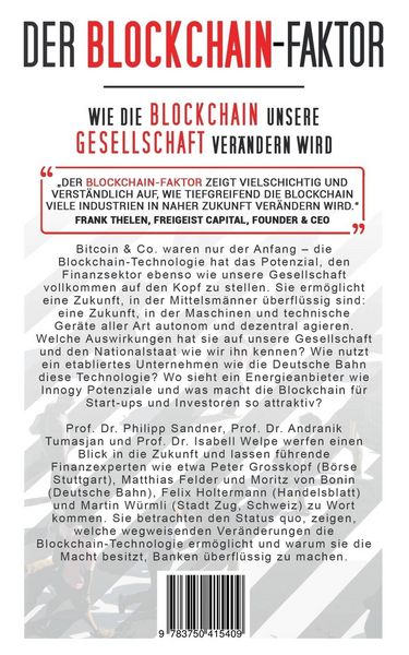 Produktbild: Der Blockchain-Faktor