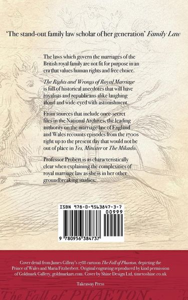 Produktbild: The Rights and Wrongs of Royal Marriage