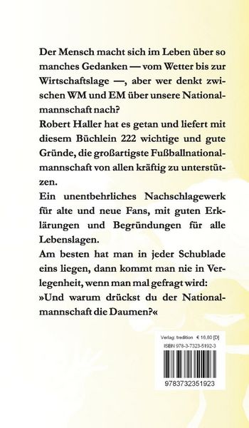 Produktbild: 222 Gr&uuml;nde unsere Nationalelf zu unterst&uuml;tzen