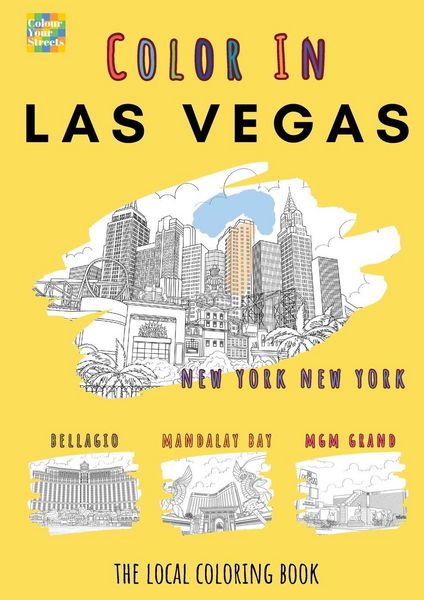 Produktbild: Las Vegas Coloring Book
