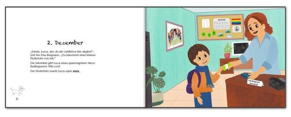Produktbild: Supergut mit ADHS &ndash; Adventskalender: 24 Tage Positive Psychologie, 24 Mitmach-Seiten und viele starke Ideen f&uuml;r das ganze Jahr