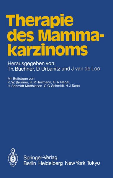 Produktbild: Therapie des Mammakarzinoms