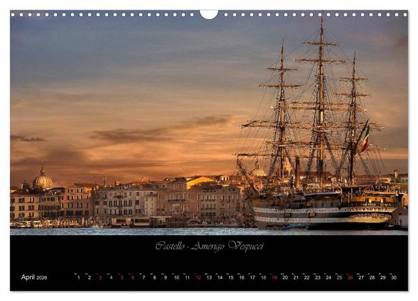 Produktbild: Venedig &ndash; La Serenissima (Wandkalender 2026 DIN A3 quer), CALVENDO Monatskalender