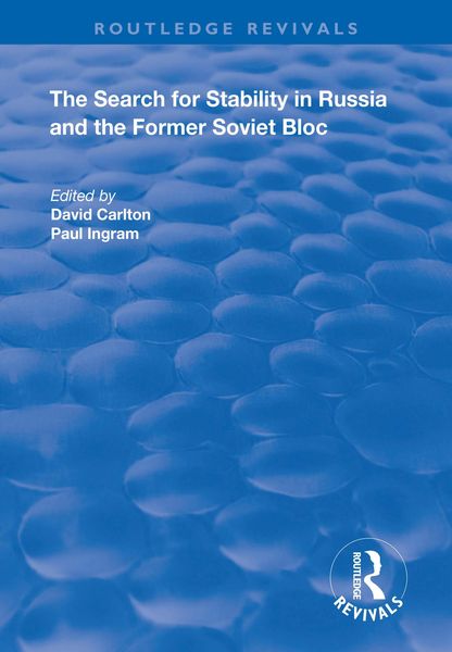Produktbild: The Search for Stability in Russia and the Former Soviet Bloc