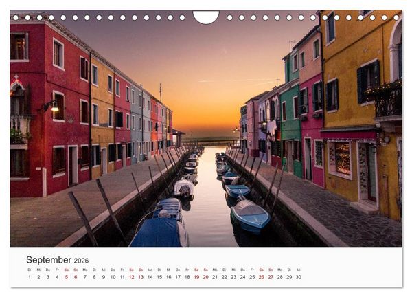 Produktbild: Einzigartige Momente in Italien. (Wandkalender 2026 DIN A4 quer), CALVENDO Monatskalender