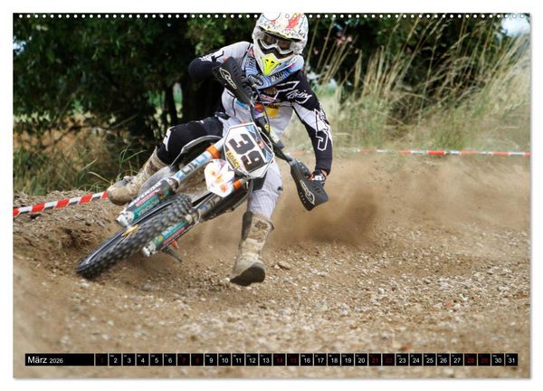 Produktbild: Moto Cross (hochwertiger Premium Wandkalender 2026 DIN A2 quer), Kunstdruck in Hochglanz
