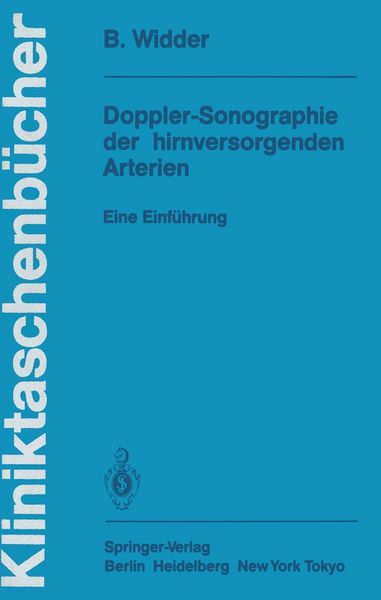 Produktbild: Doppler-Sonographie der hirnversorgenden Arterien