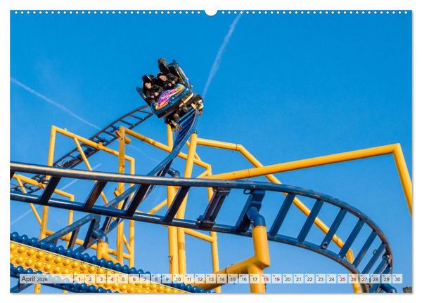 Produktbild: Kirmes Gl&uuml;ck (hochwertiger Premium Wandkalender 2026 DIN A2 quer), Kunstdruck in Hochglanz