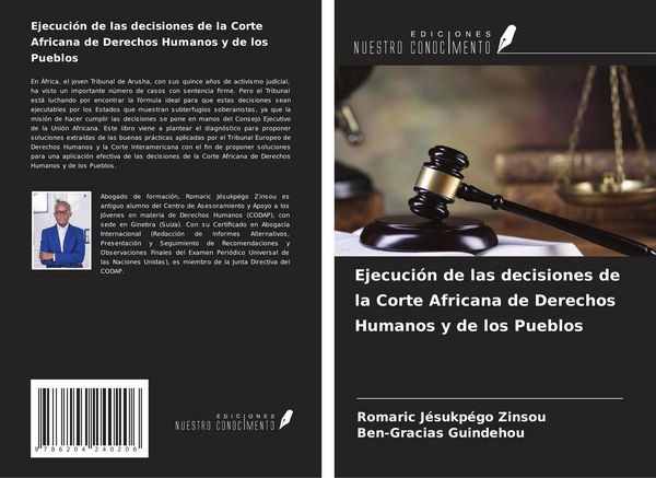 Produktbild: Ejecuci&oacute;n de las decisiones de la Corte Africana de Derechos Humanos y de los Pueblos