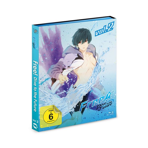 Produktbild: Free! Dive to the Future - Blu-ray 2 (Episode 7-12)