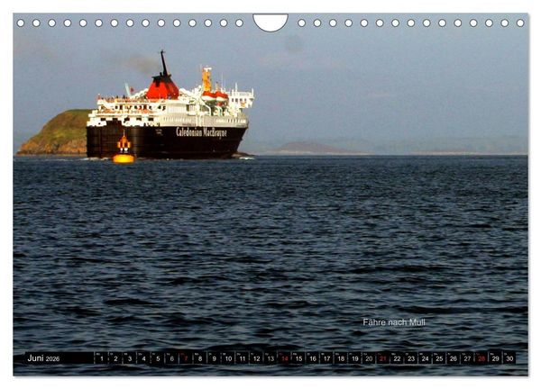 Produktbild: Schottland und Edinburgh (Wandkalender 2026 DIN A4 quer), CALVENDO Monatskalender