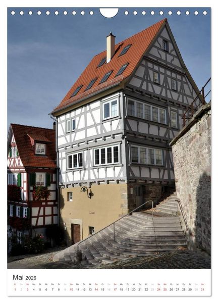 Produktbild: Herrenberg (Wandkalender 2026 DIN A4 hoch), CALVENDO Monatskalender