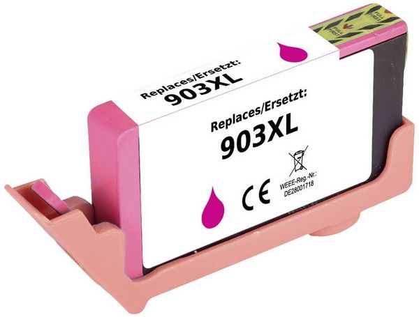 Produktbild: Renkforce Druckerpatrone ersetzt HP 903XL, T6M07AE Kompatibel Magenta RF-5705458