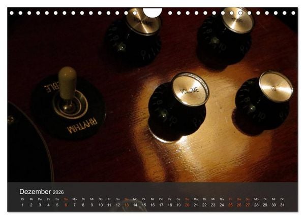 Produktbild: Instrumenten Perspektiven (Wandkalender 2026 DIN A4 quer), CALVENDO Monatskalender