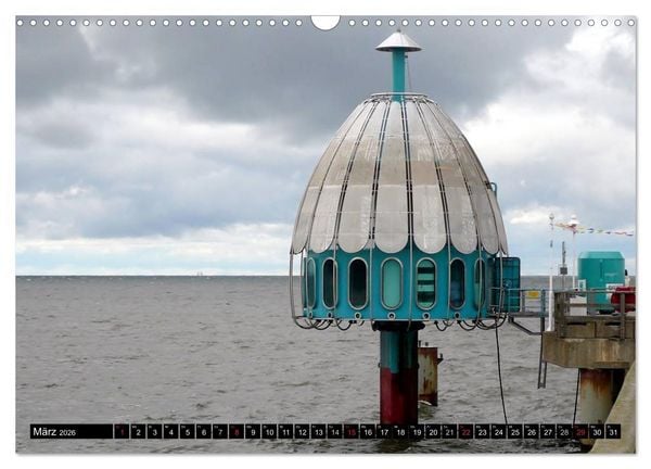 Produktbild: USEDOM - Seeb&auml;der und Naturparadies (Wandkalender 2026 DIN A3 quer), CALVENDO Monatskalender