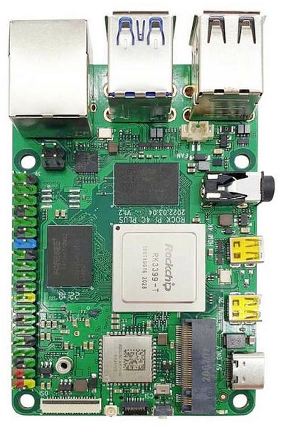 Produktbild: Radxa RS114CP-D4 Rock 4 C+ 4GB 6 x 2.4GHz